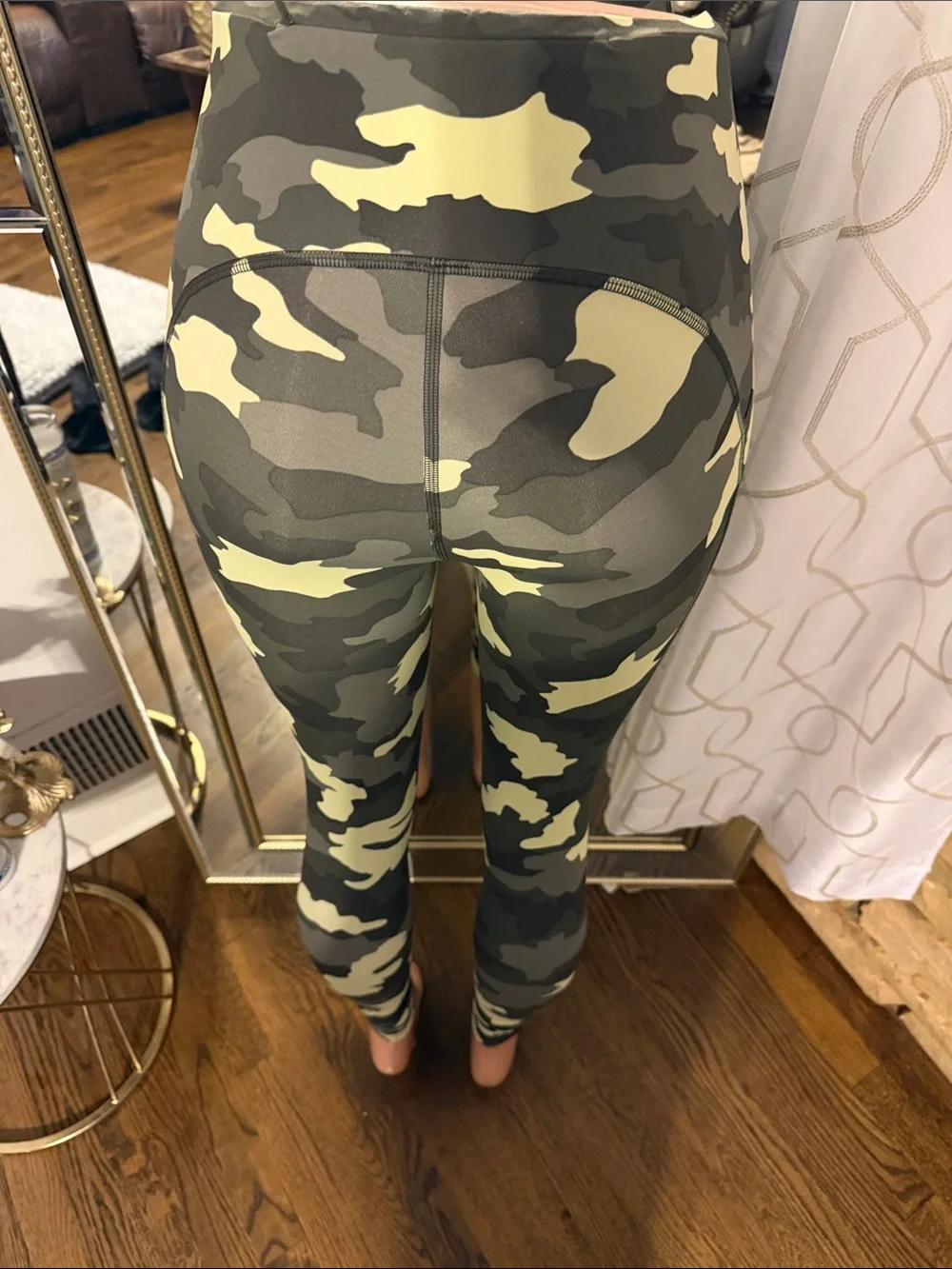 lululemon athletica Green Camo High-Waist Leggings